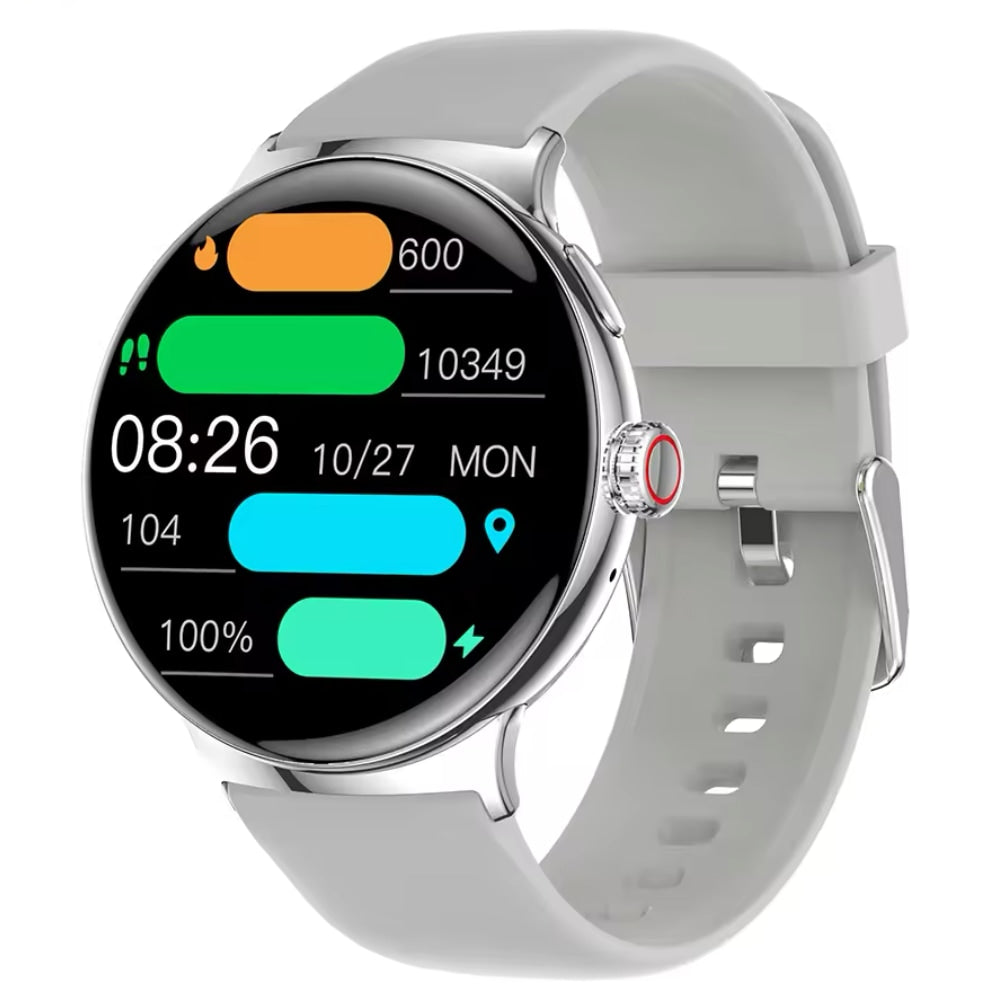 Aqua Smartwatch AT750 | Monitor Tętna, Wodoodporny, 1,43 Dotykowy Ekran 1