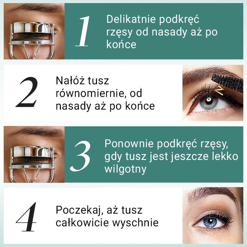 Dazzle Tusz do Rzęs | Wodoodporny, Pogrubiający i Wydłużający 8