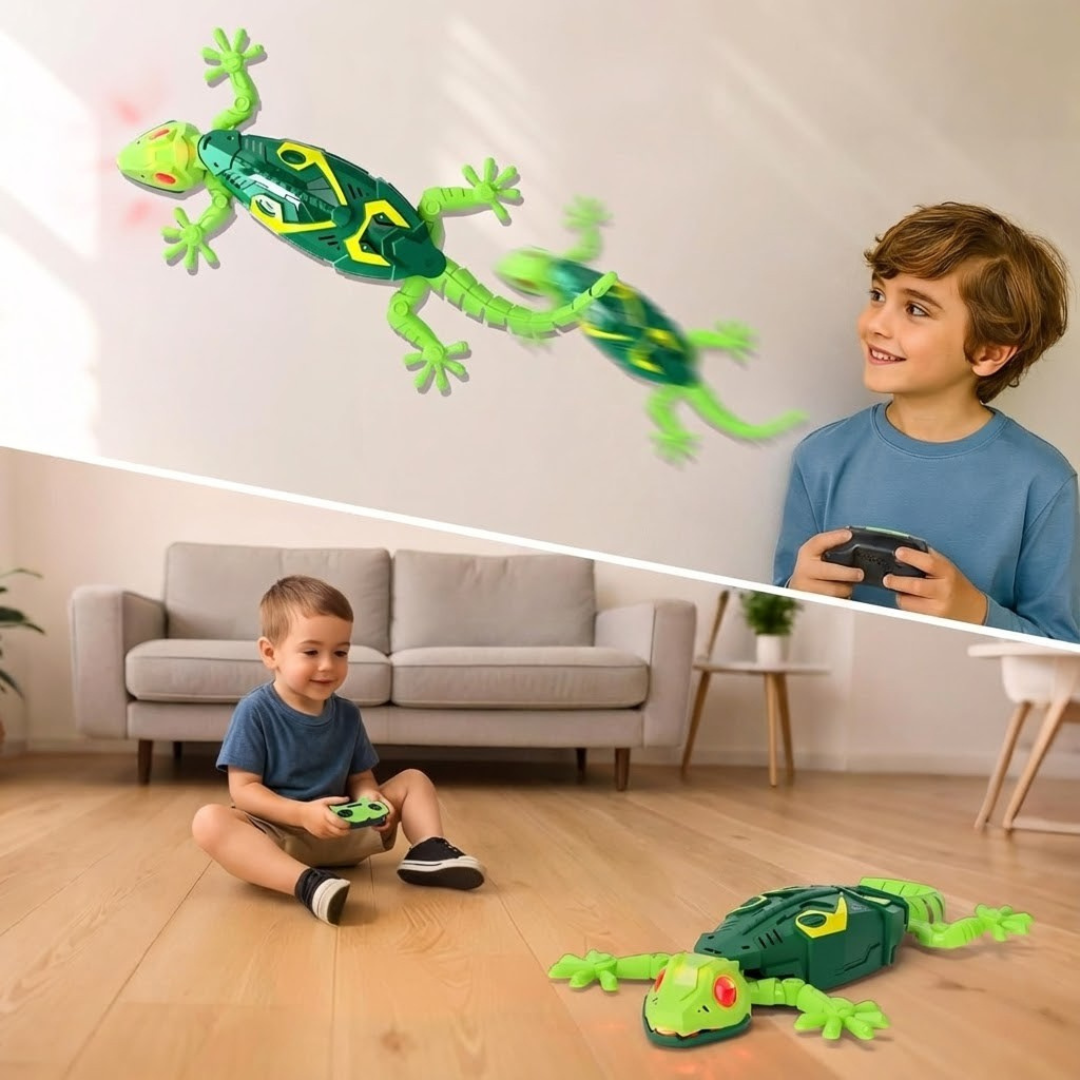 Gekon RC | Zdalnie Sterowany, Wspinający się po Ścianach z LED 3
