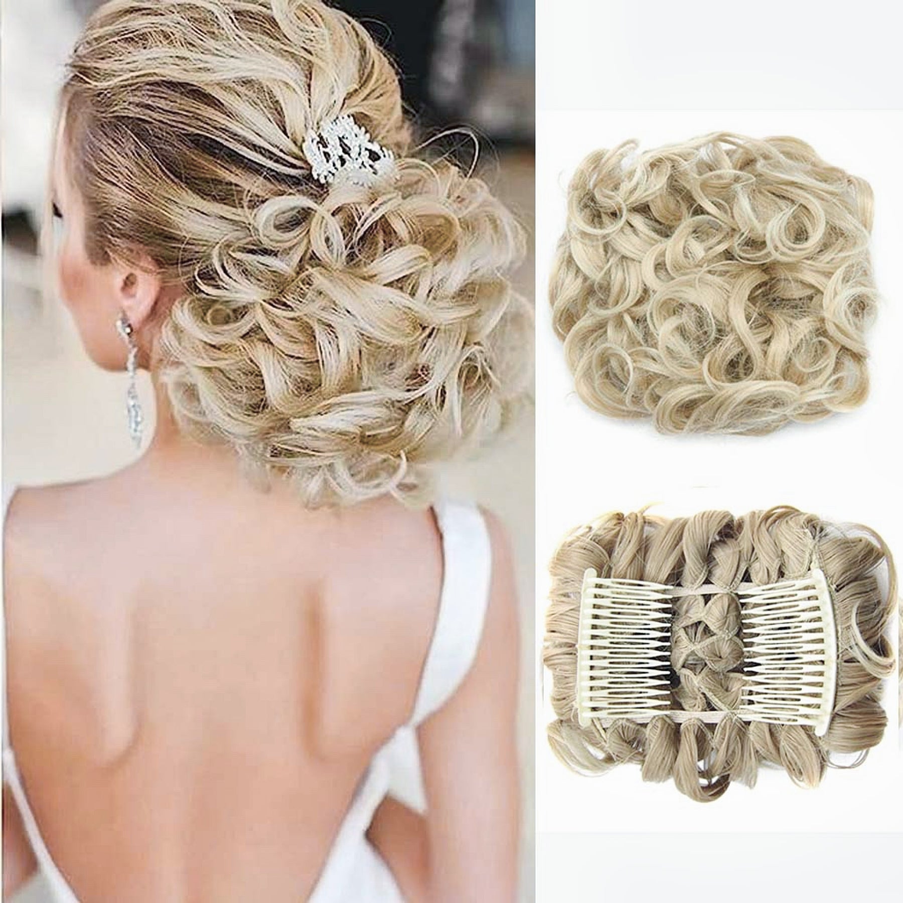 Koko Hair Tie | Elastyczna Nić, Wysokiej Jakości Syntetyczne Włosy 17