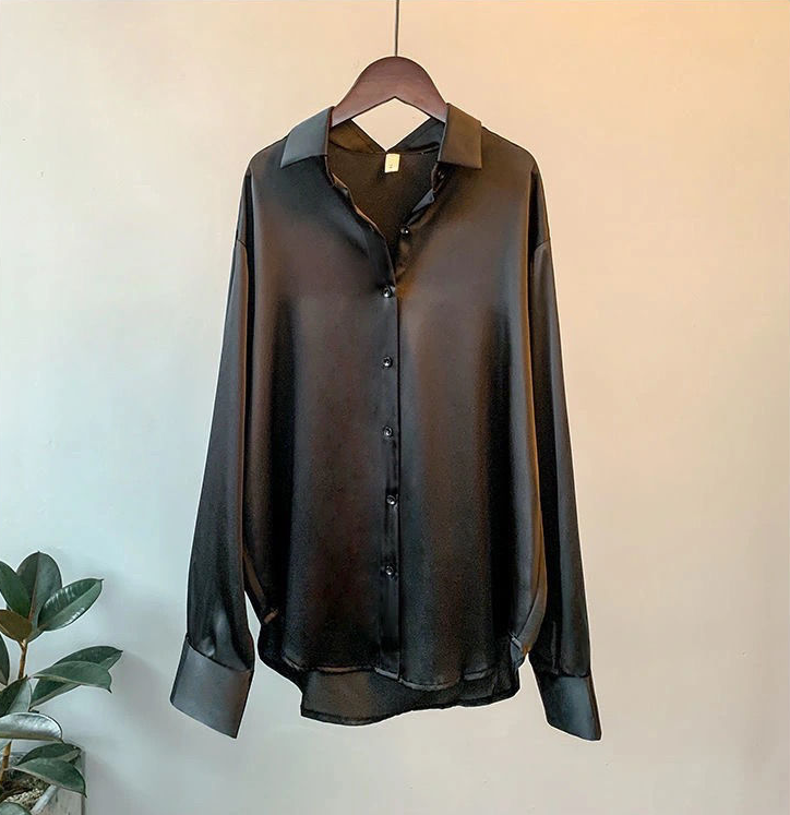 Luxe Bluzka Damska | Klasyczny Design, Wysokiej Jakości, Długi Rękaw 3
