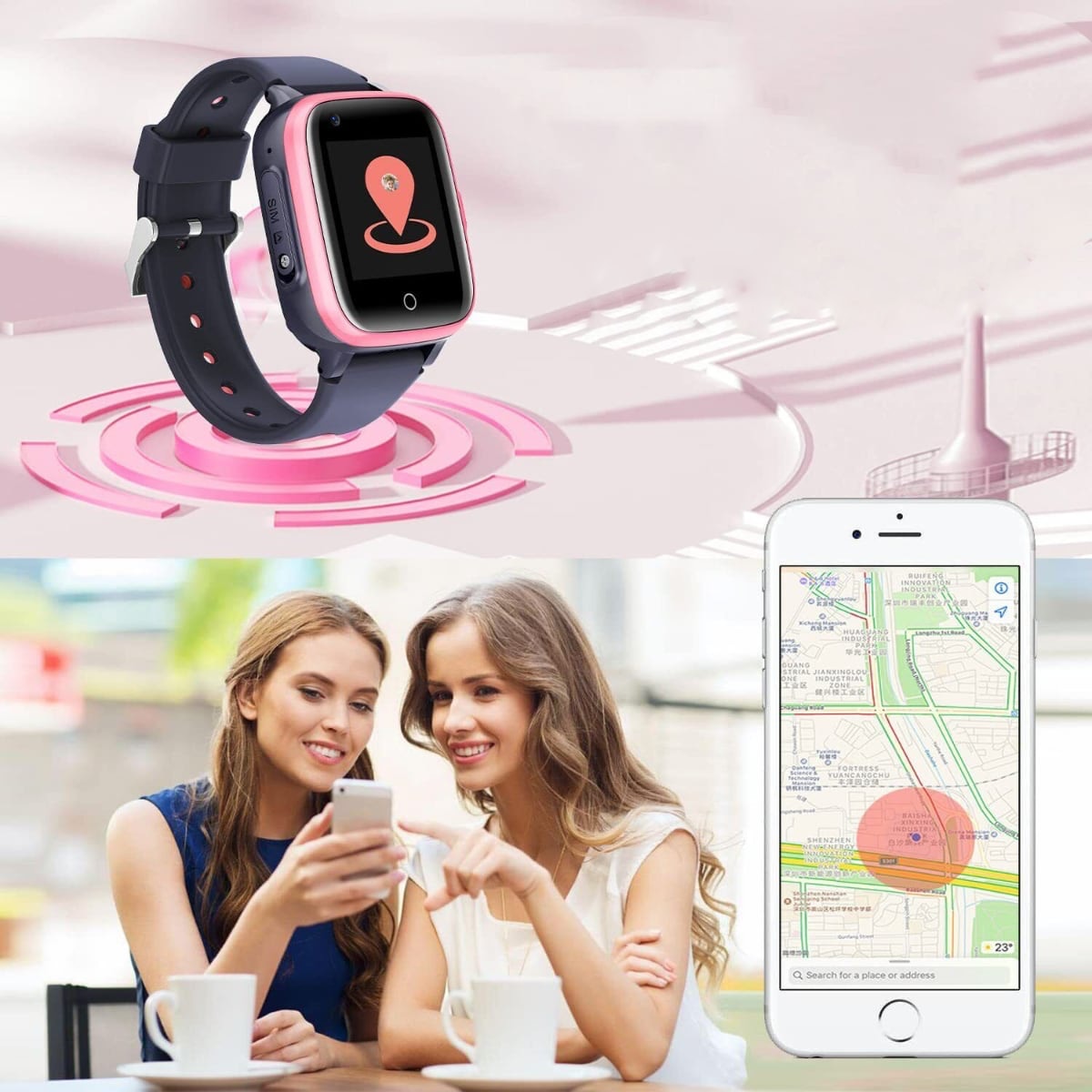 SmartKid Zegarek Dziecięcy | GPS, Wodoodporny, Karta SIM, Aparat 6
