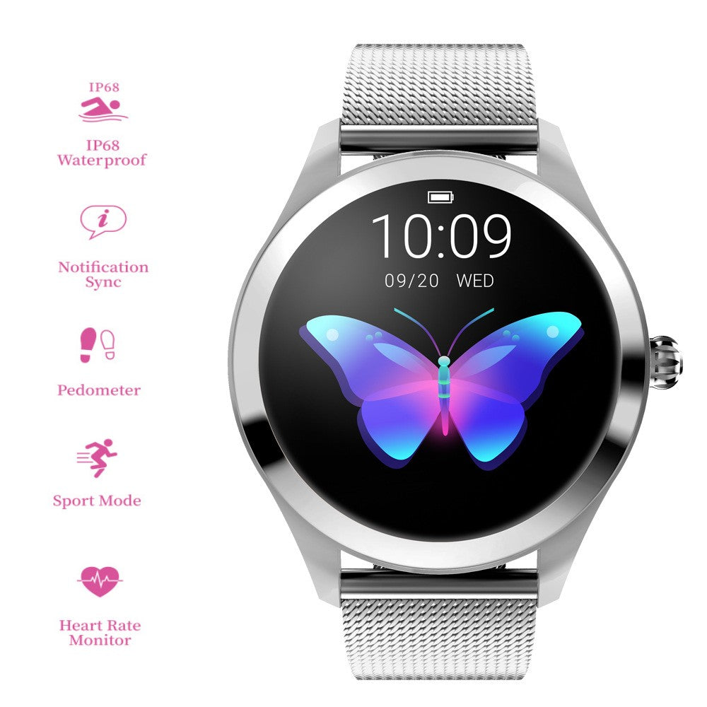 Smart Gold Zegarek Damski Smartwatch | Stal Nierdzewna, Wodoodporny, Monitorowanie Aktywności 8