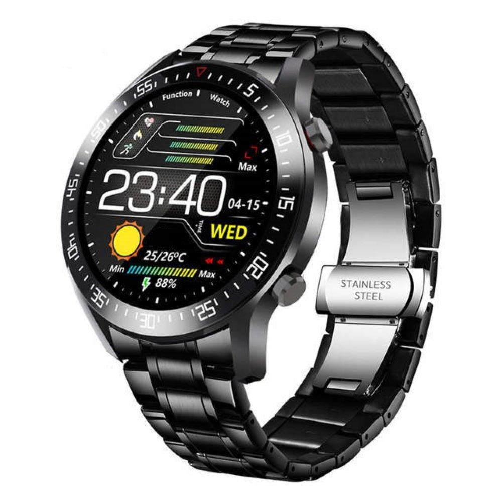 Smart Steel Watch | Wodoodporny, 1,4 cala Wyświetlacz, Monitor Tętna, Smartwatch Damski 0