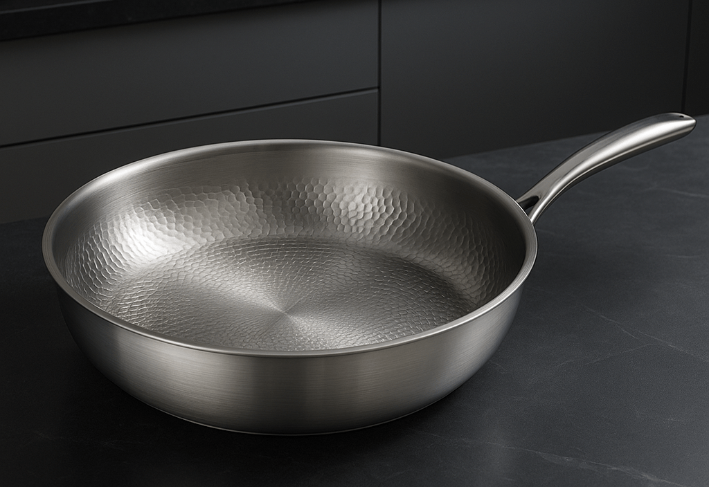 Titan Patelnia Premium | Tytanowa, Odporna na Wysokie Temperatury do 548°C 0