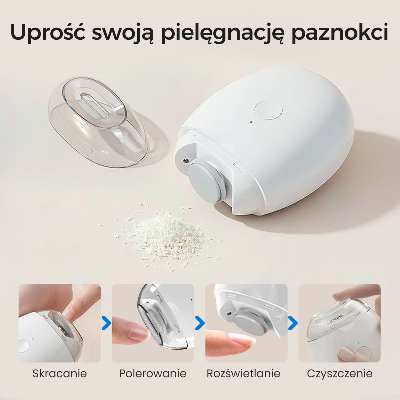 Uroda Elektryczny Pilnik do Paznokci | Automatyczny, Uniwersalny dla Dorosłych i Dzieci 6