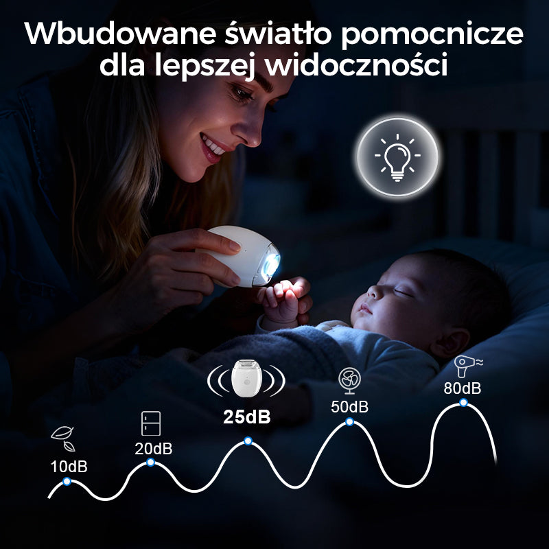 Uroda Elektryczny Pilnik do Paznokci | Automatyczny, Uniwersalny dla Dorosłych i Dzieci 7