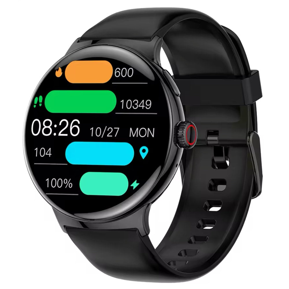 Aqua Smartwatch AT750 | Monitor Tętna, Wodoodporny, 1,43 Dotykowy Ekran 0