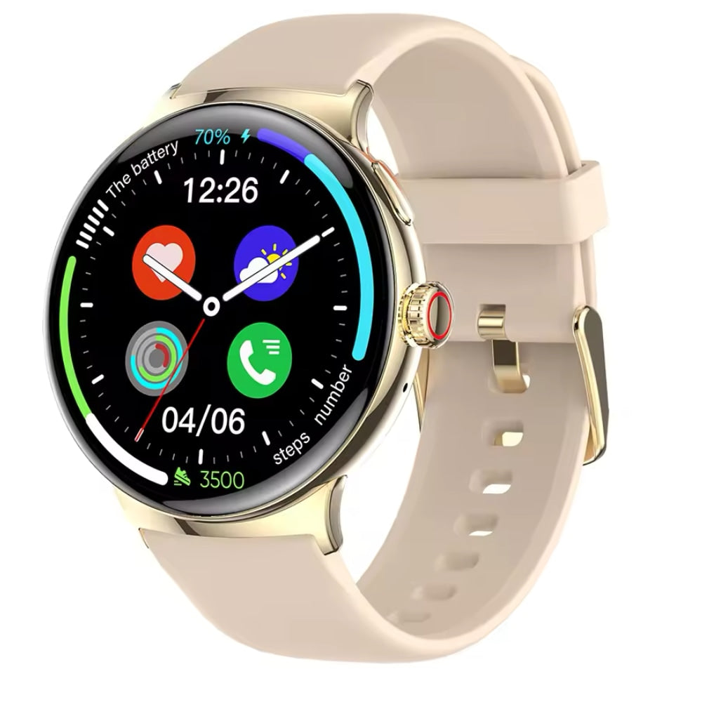 Aqua Smartwatch AT750 | Monitor Tętna, Wodoodporny, 1,43 Dotykowy Ekran 2