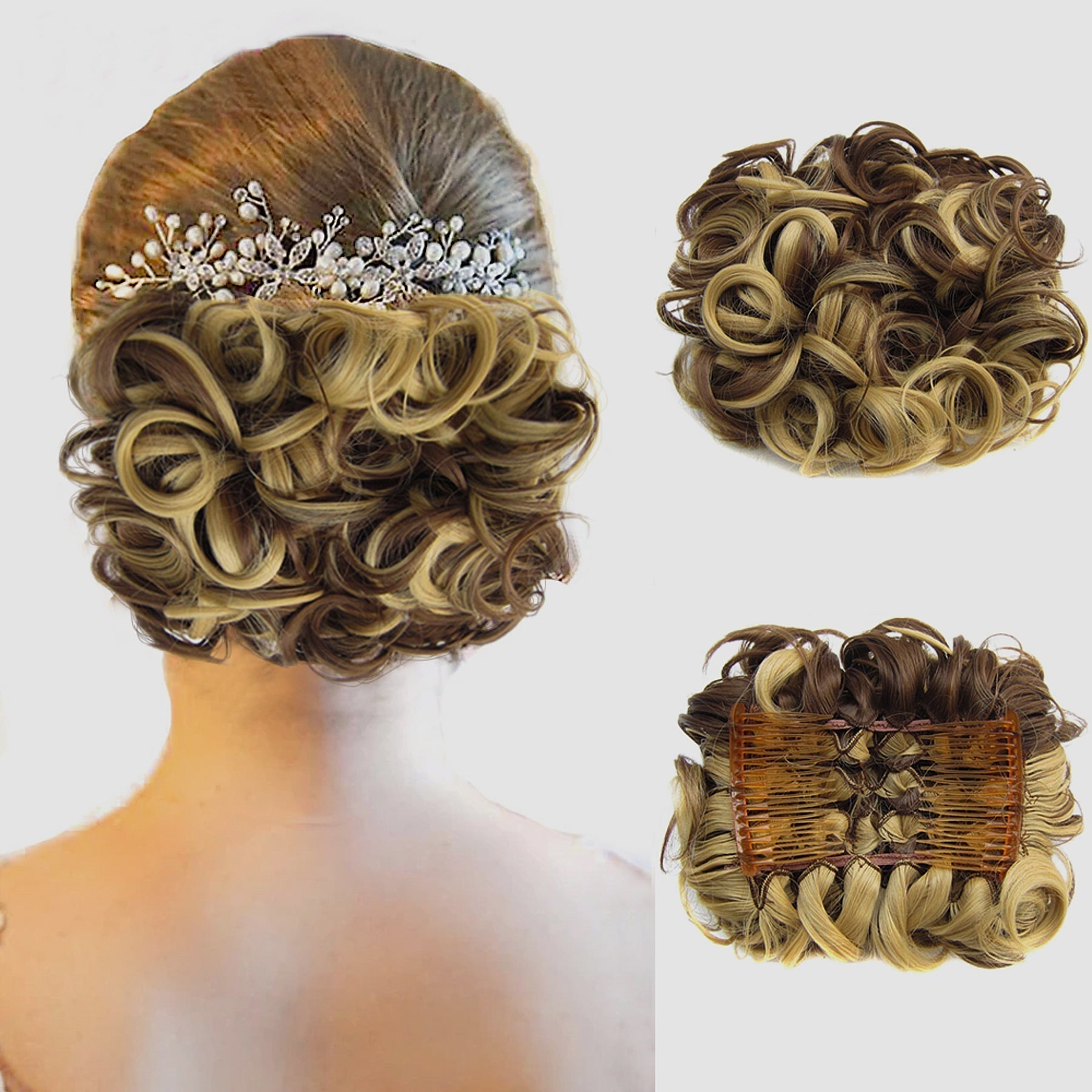 Koko Hair Tie | Elastyczna Nić, Wysokiej Jakości Syntetyczne Włosy 14