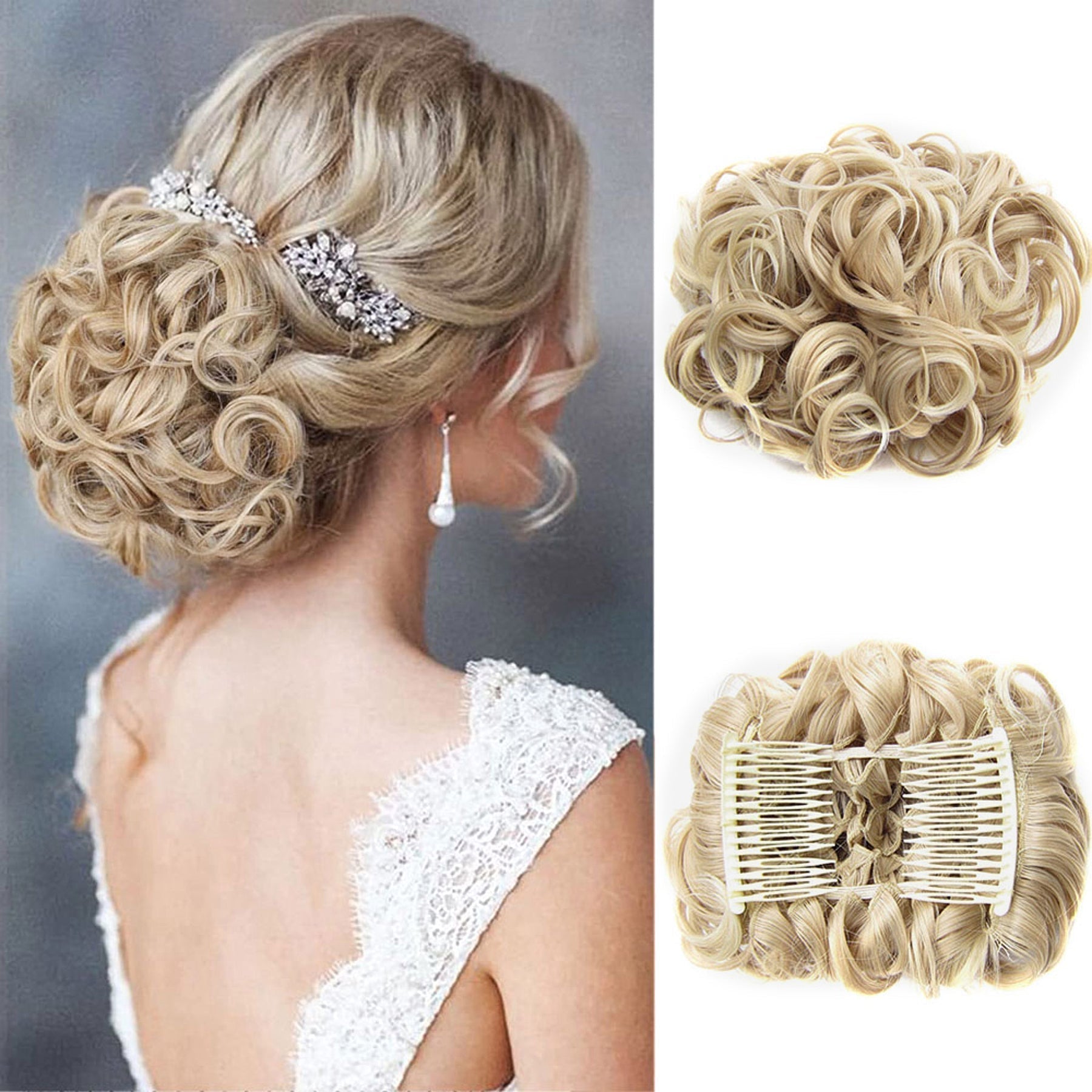 Koko Hair Tie | Elastyczna Nić, Wysokiej Jakości Syntetyczne Włosy 20