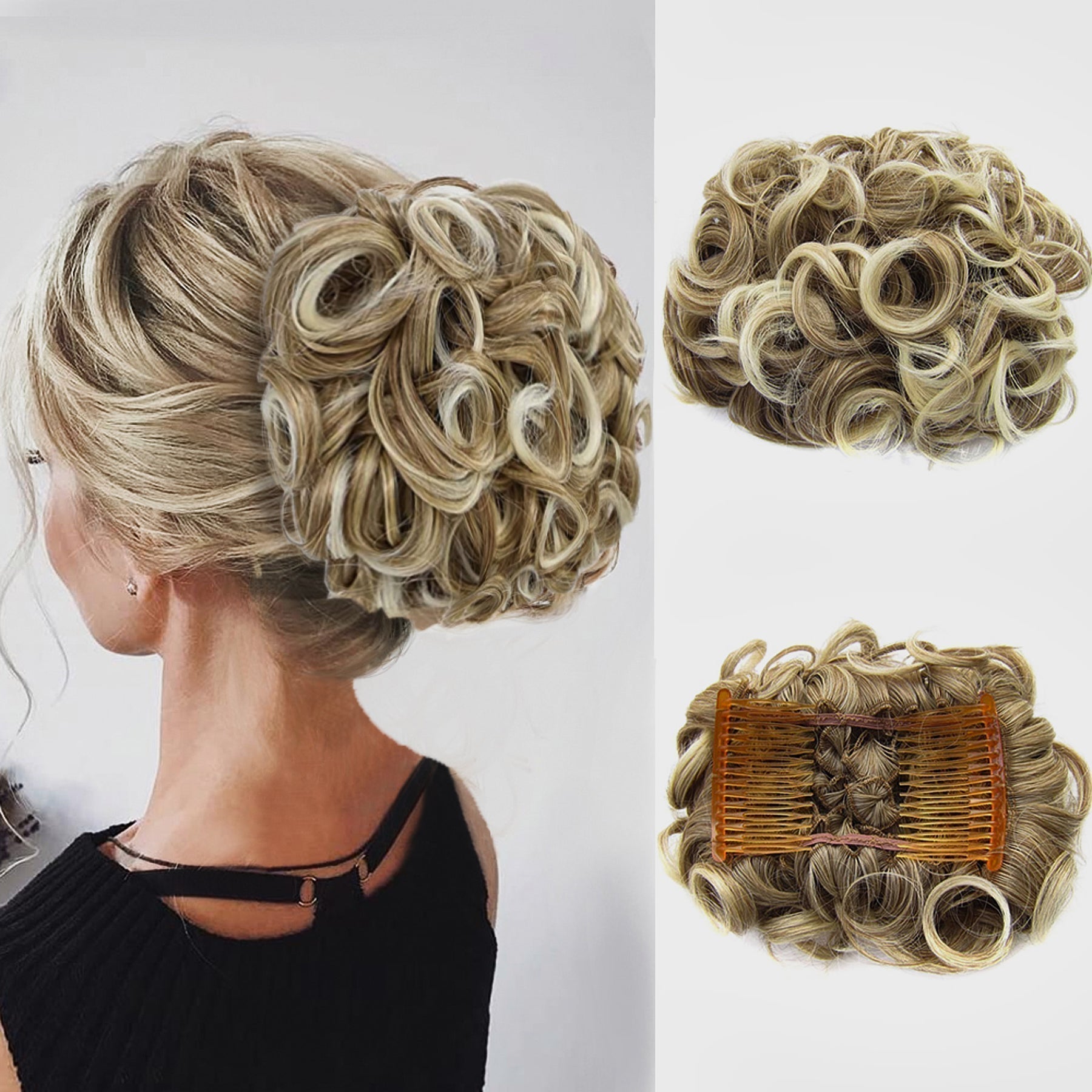 Koko Hair Tie | Elastyczna Nić, Wysokiej Jakości Syntetyczne Włosy 5