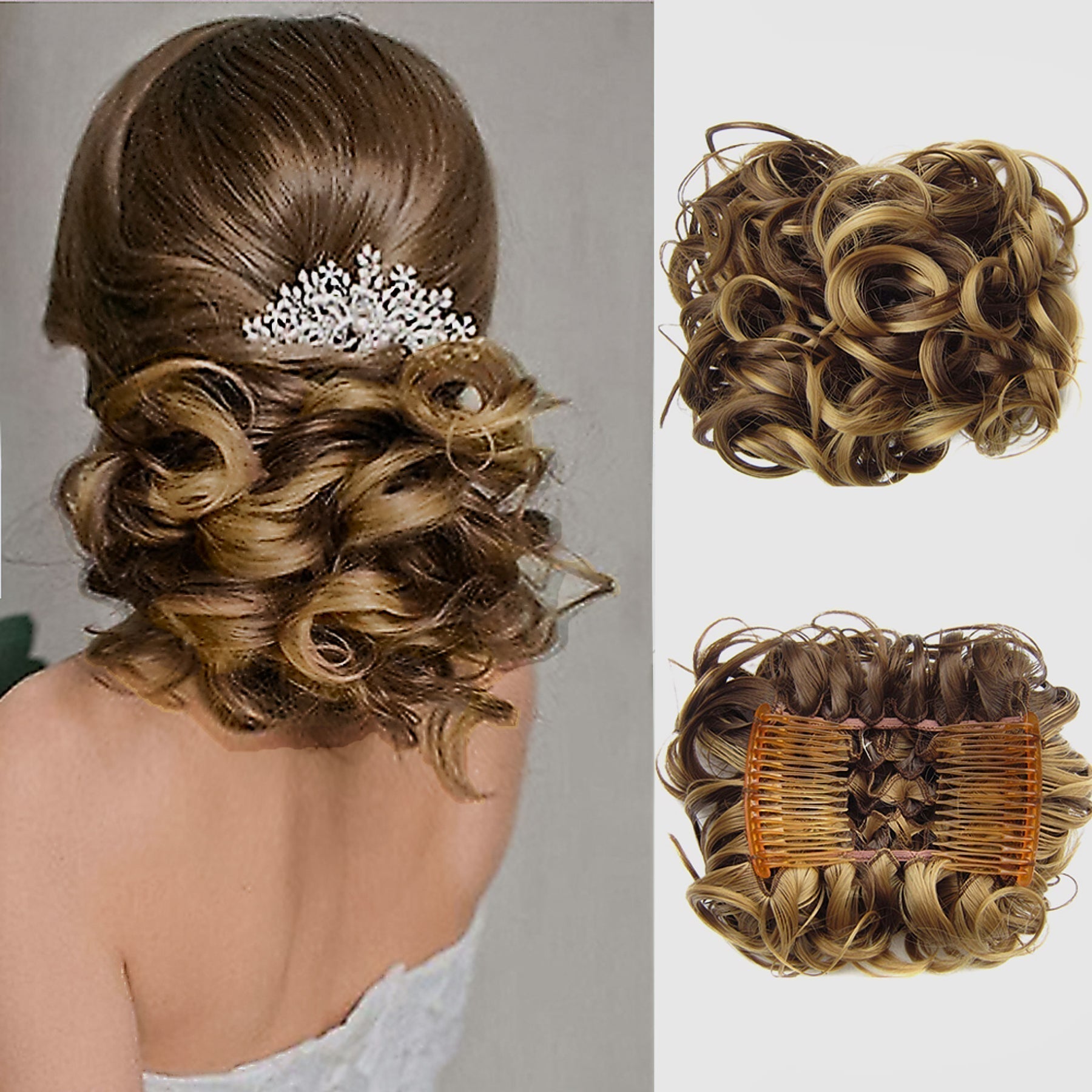 Koko Hair Tie | Elastyczna Nić, Wysokiej Jakości Syntetyczne Włosy 7