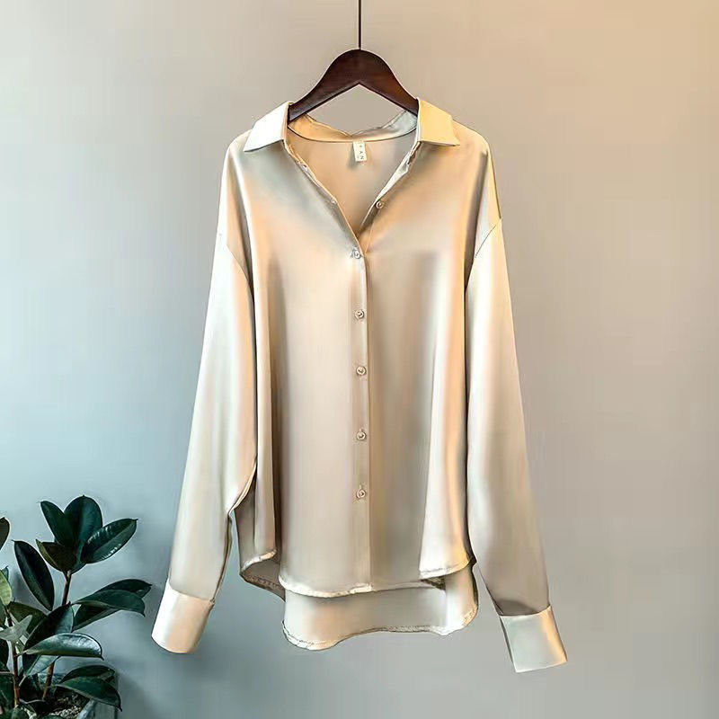Luxe Bluzka Damska | Klasyczny Design, Wysokiej Jakości, Długi Rękaw 0