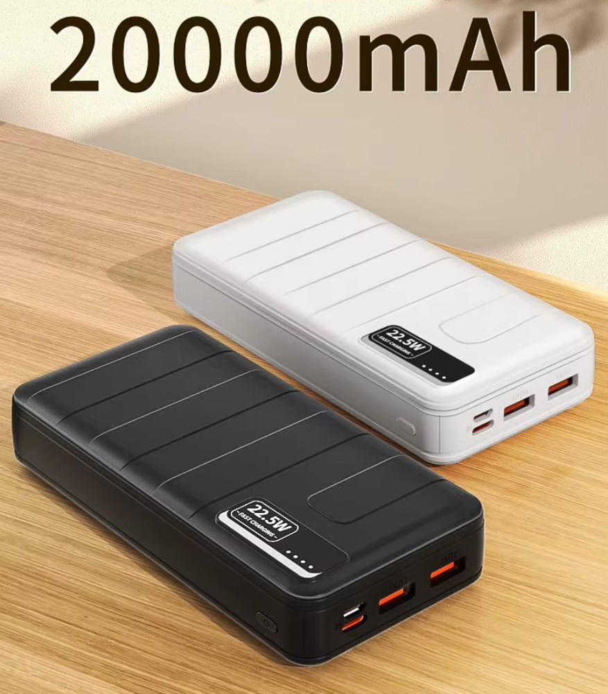 Pura Powerbank 20000 mAh | Szybkie Ładowanie 22,5W, Przenośny 3