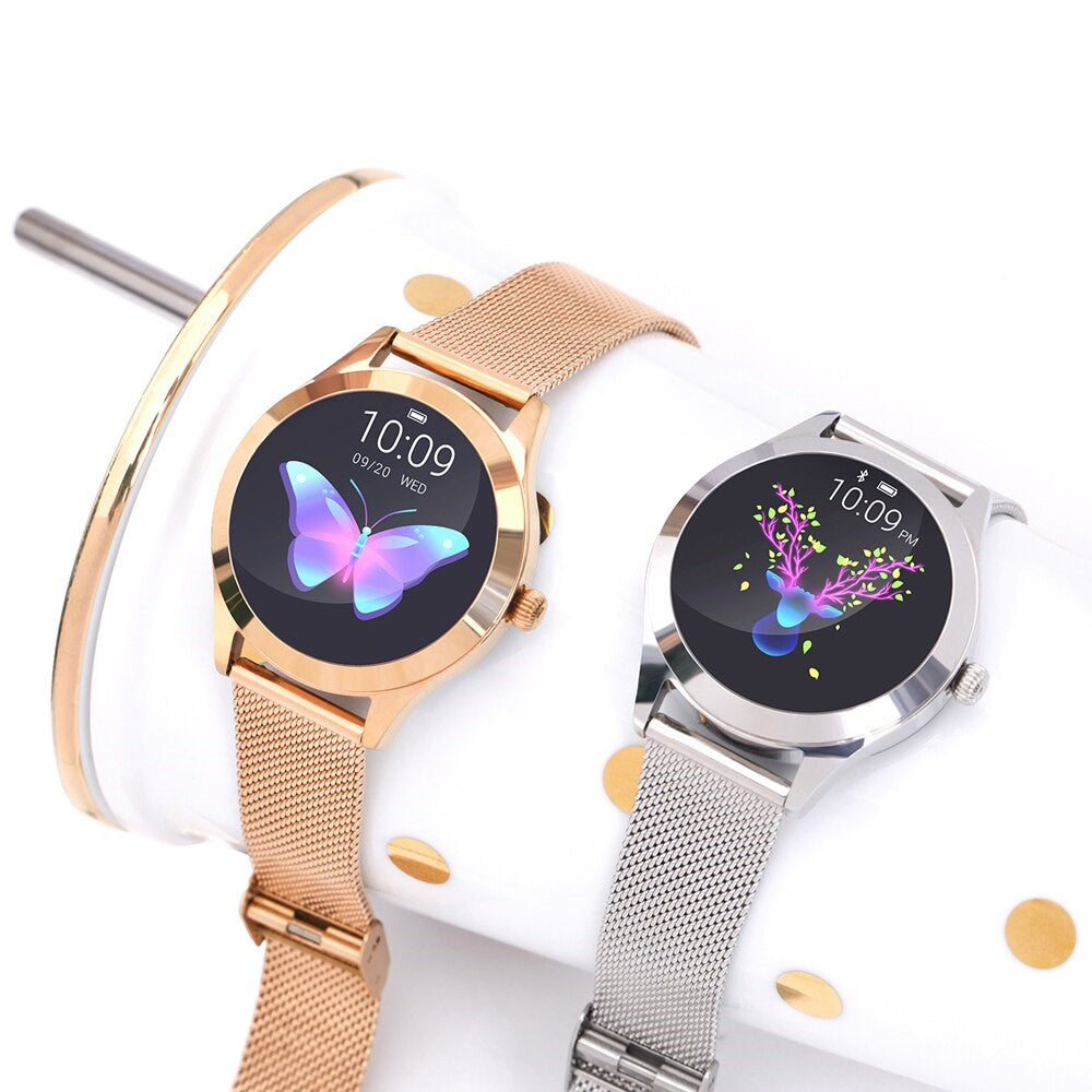 Smart Gold Zegarek Damski Smartwatch | Stal Nierdzewna, Wodoodporny, Monitorowanie Aktywności 3