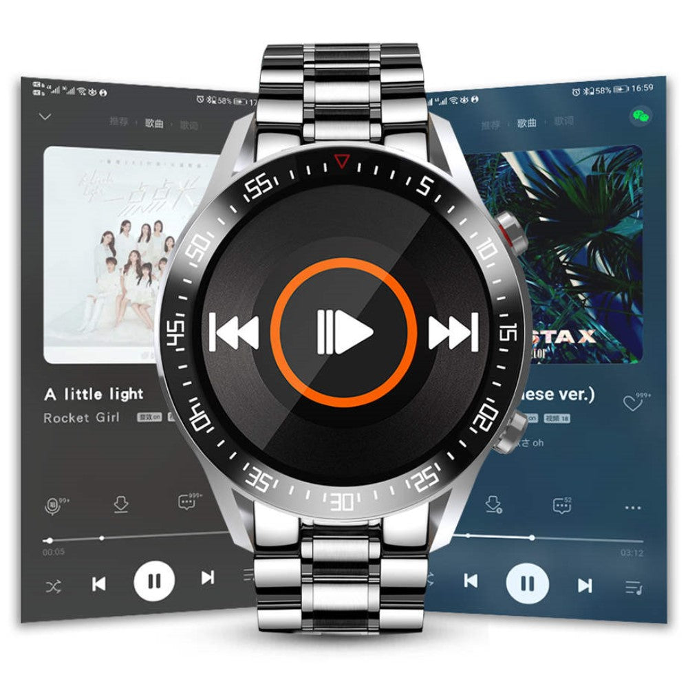 Smart Steel Watch | Wodoodporny, 1,4 cala Wyświetlacz, Monitor Tętna, Smartwatch Damski 4