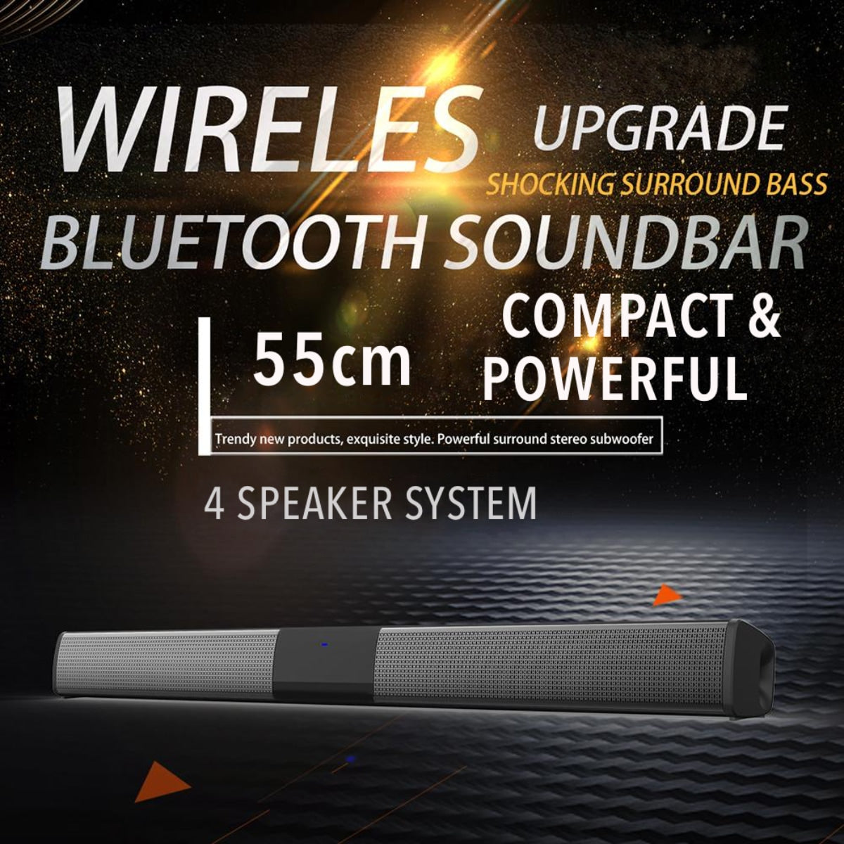 SonicLine 4.0 Soundbar | Dźwięk Przestrzenny, Bluetooth, 120W 5