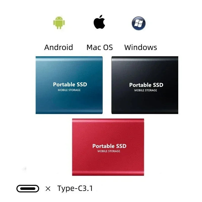 Sora Dysk SSD Zewnętrzny | 128 TB, Kompaktowy, Szybki Transfer danych 4