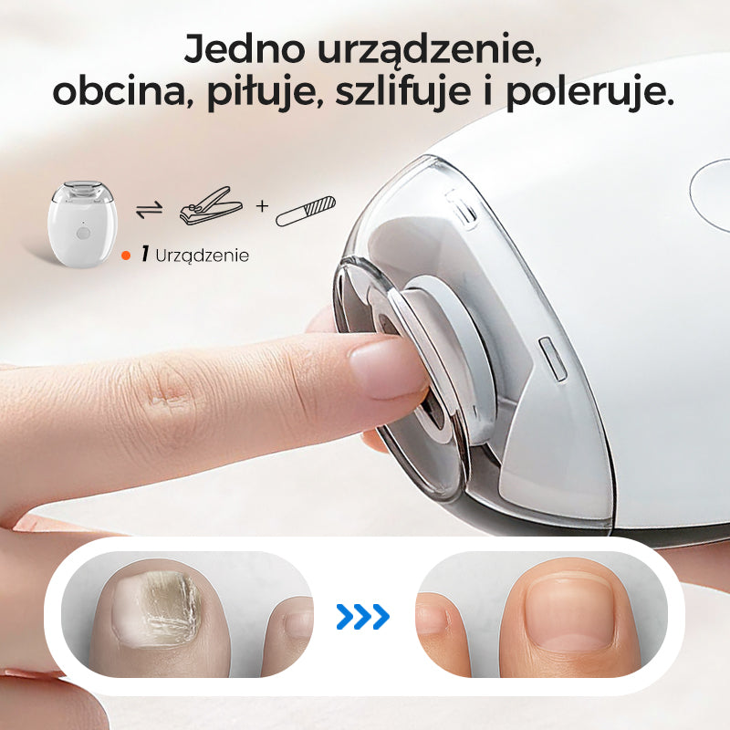 Uroda Elektryczny Pilnik do Paznokci | Automatyczny, Uniwersalny dla Dorosłych i Dzieci 3