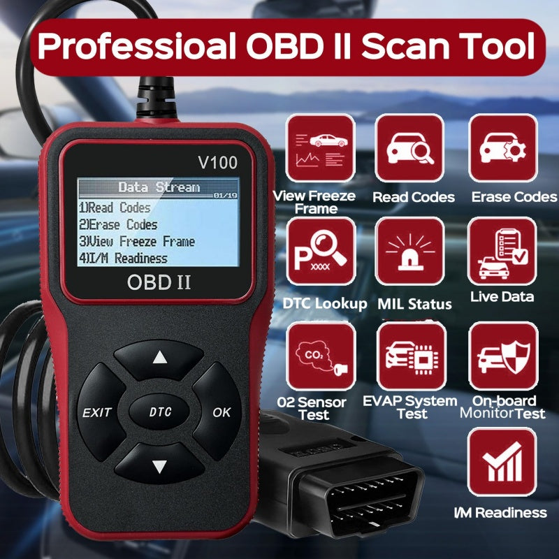 Wizor Diagnostyczny OBD II | Szybka Diagnostyka, Szeroka Kompatybilność 1