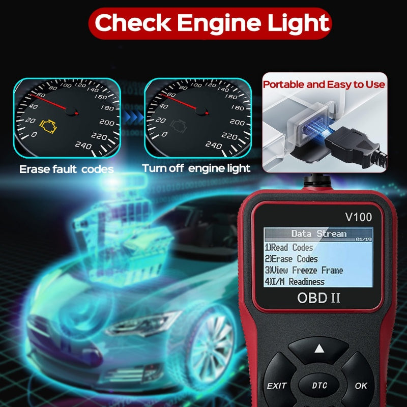 Wizor Diagnostyczny OBD II | Szybka Diagnostyka, Szeroka Kompatybilność 3